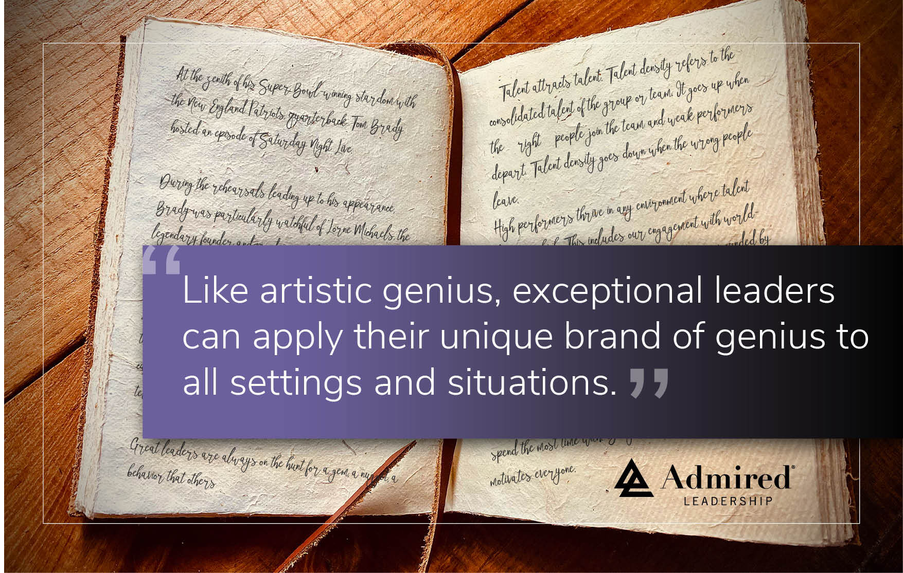 Great Leadership Has No Off Switch