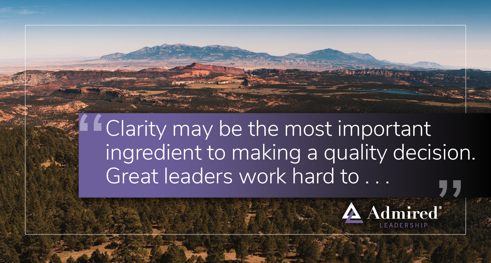 The Fog That Shrouds Decisions