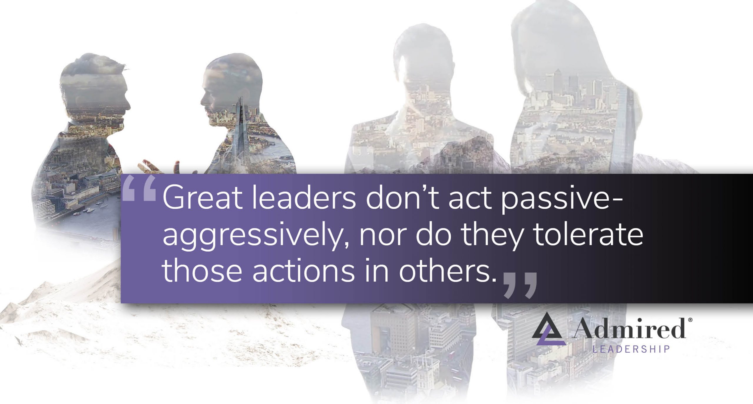 Passive-Aggressive Is a Major Problem