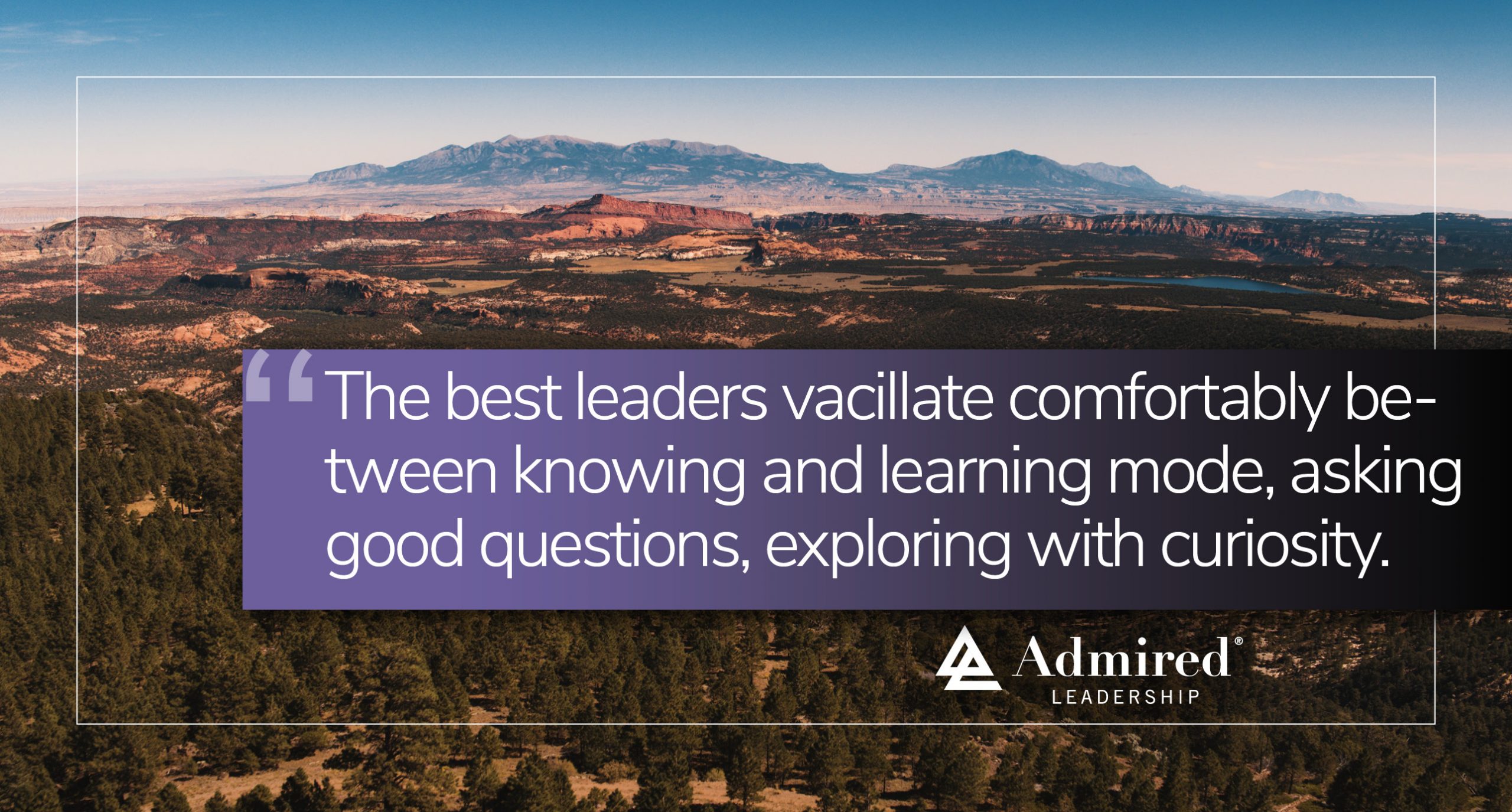 Being in the Right Mode