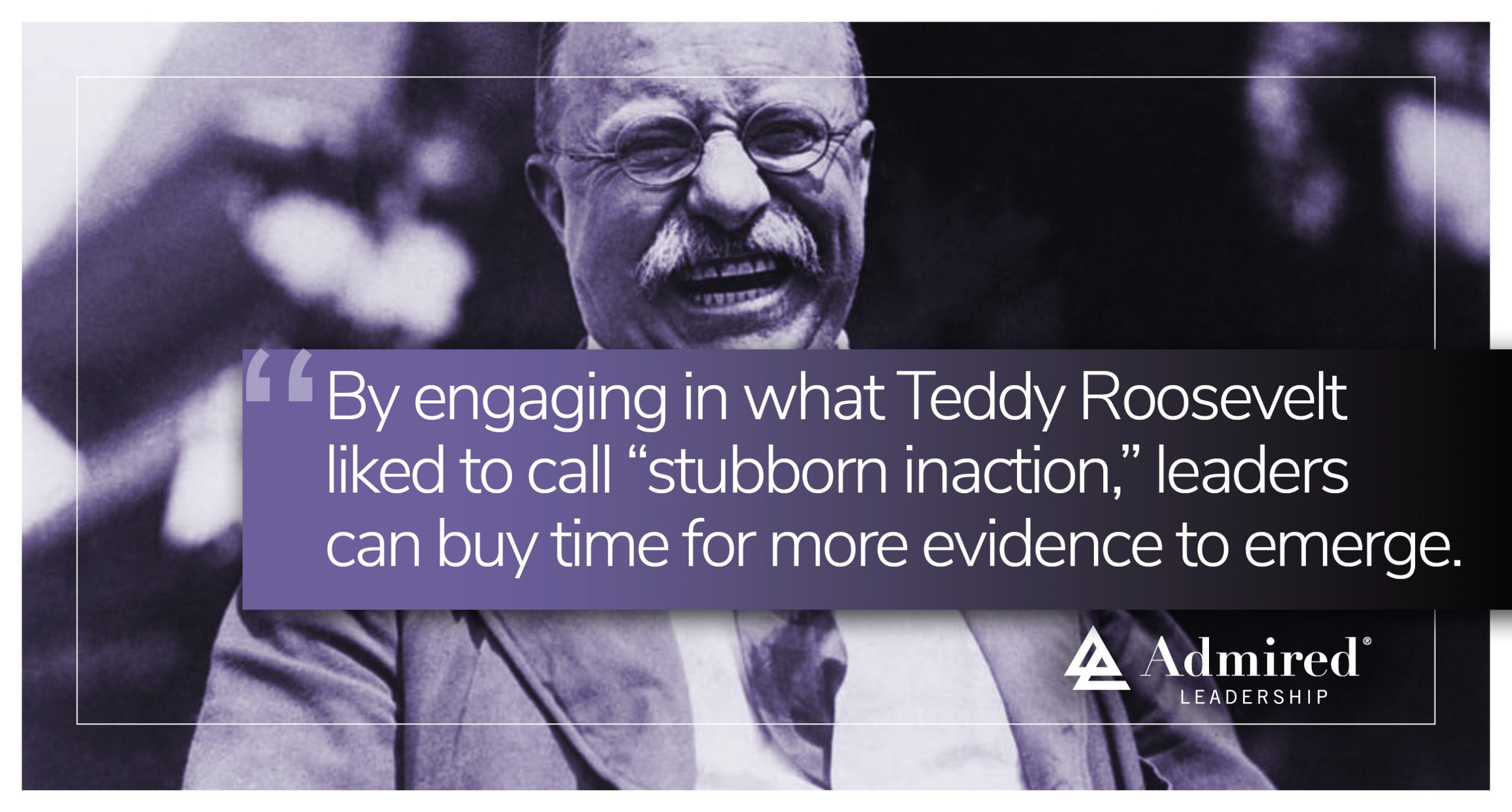 The Power of Stubborn Inaction