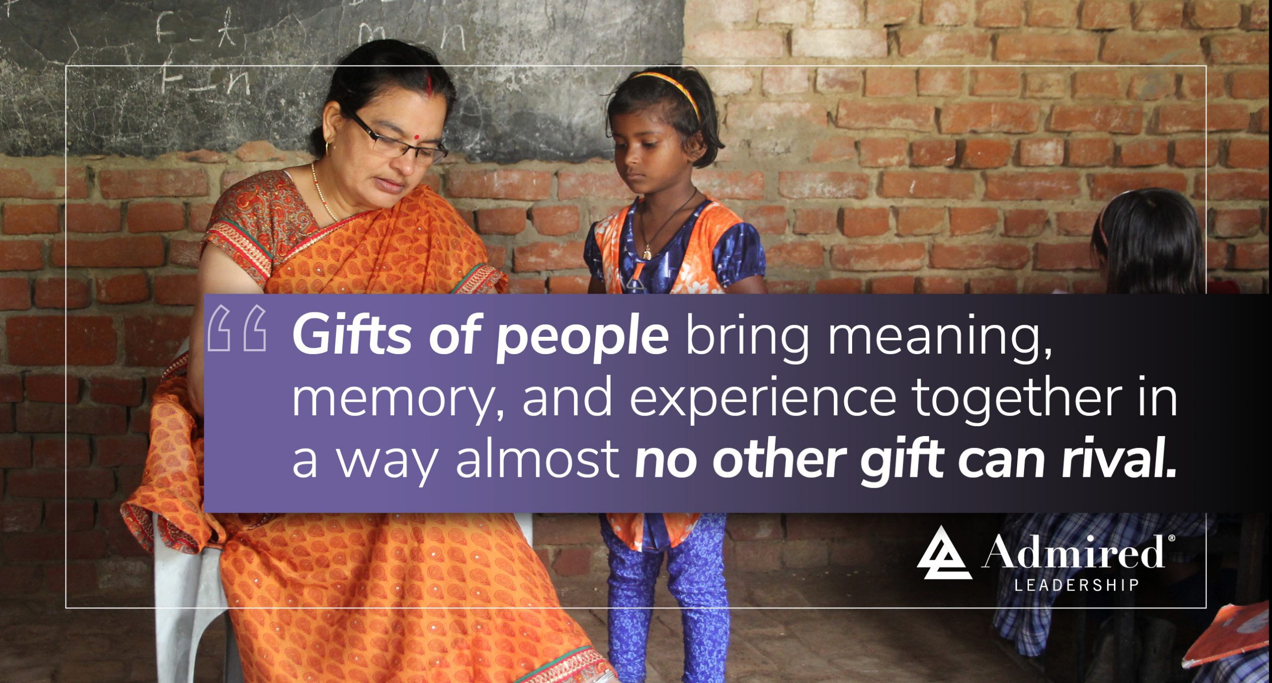 Give the Gift of People