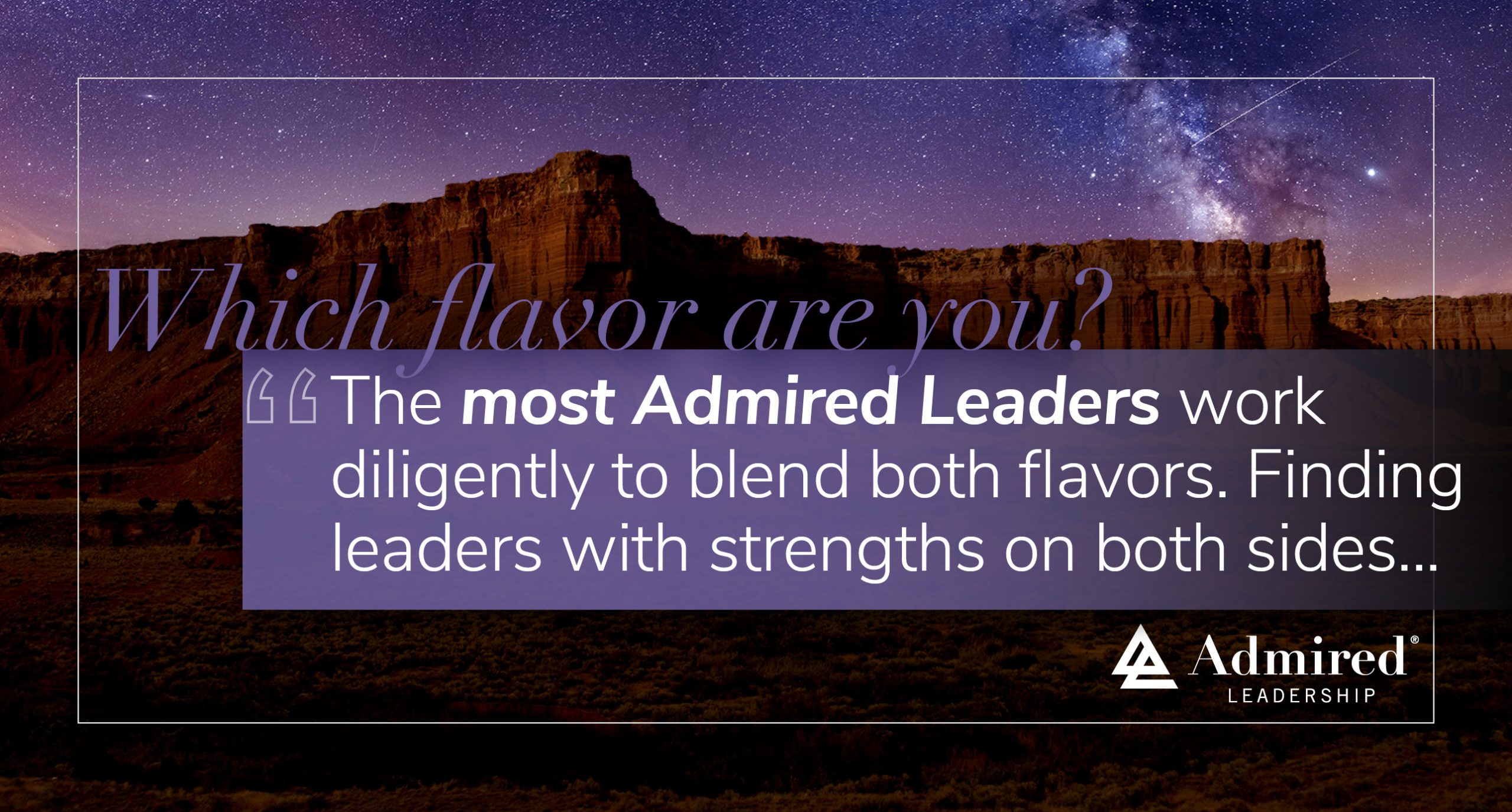 Develop People or Deliver Results