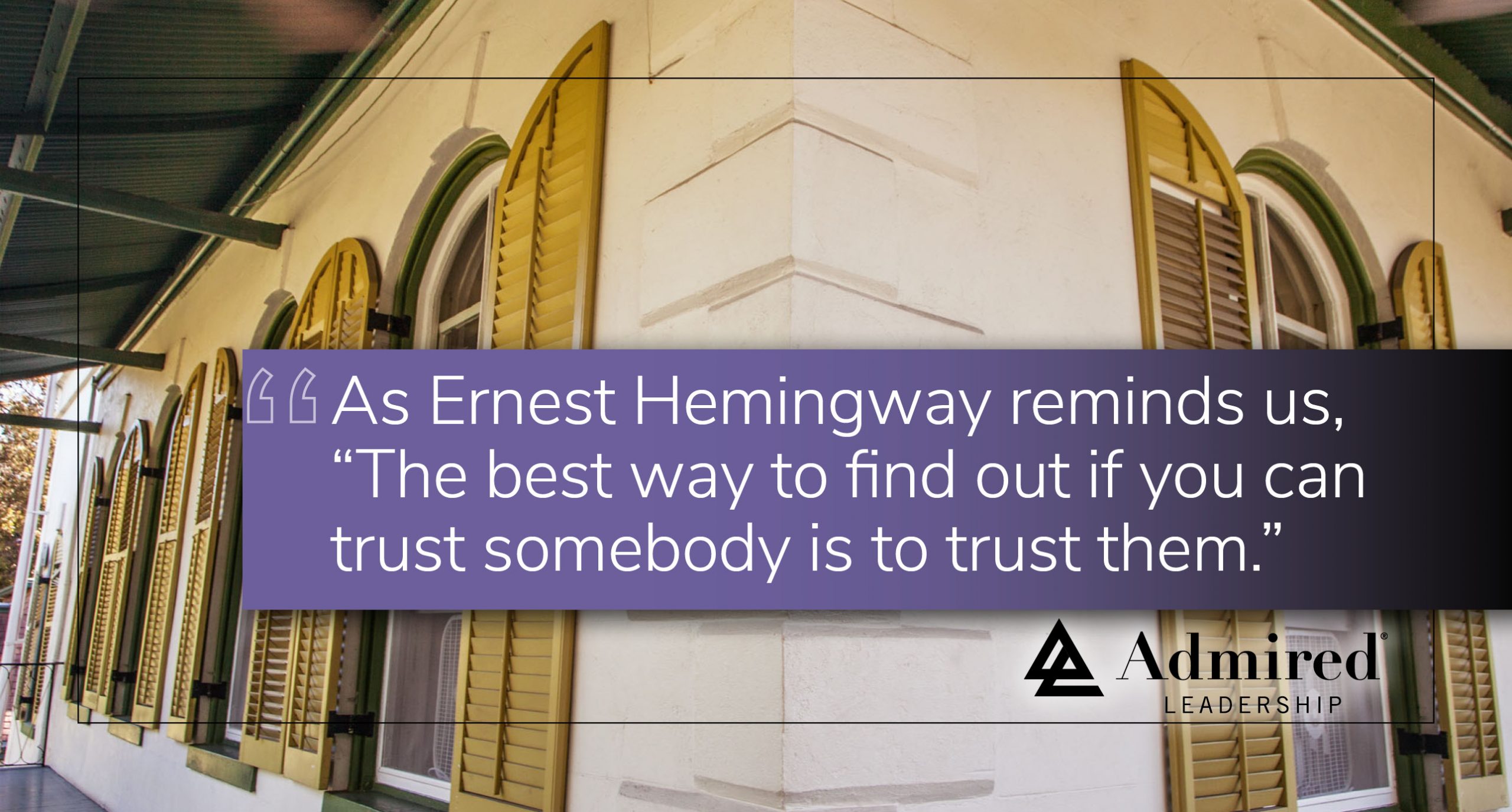 Sharing a Risk Together Builds Trust