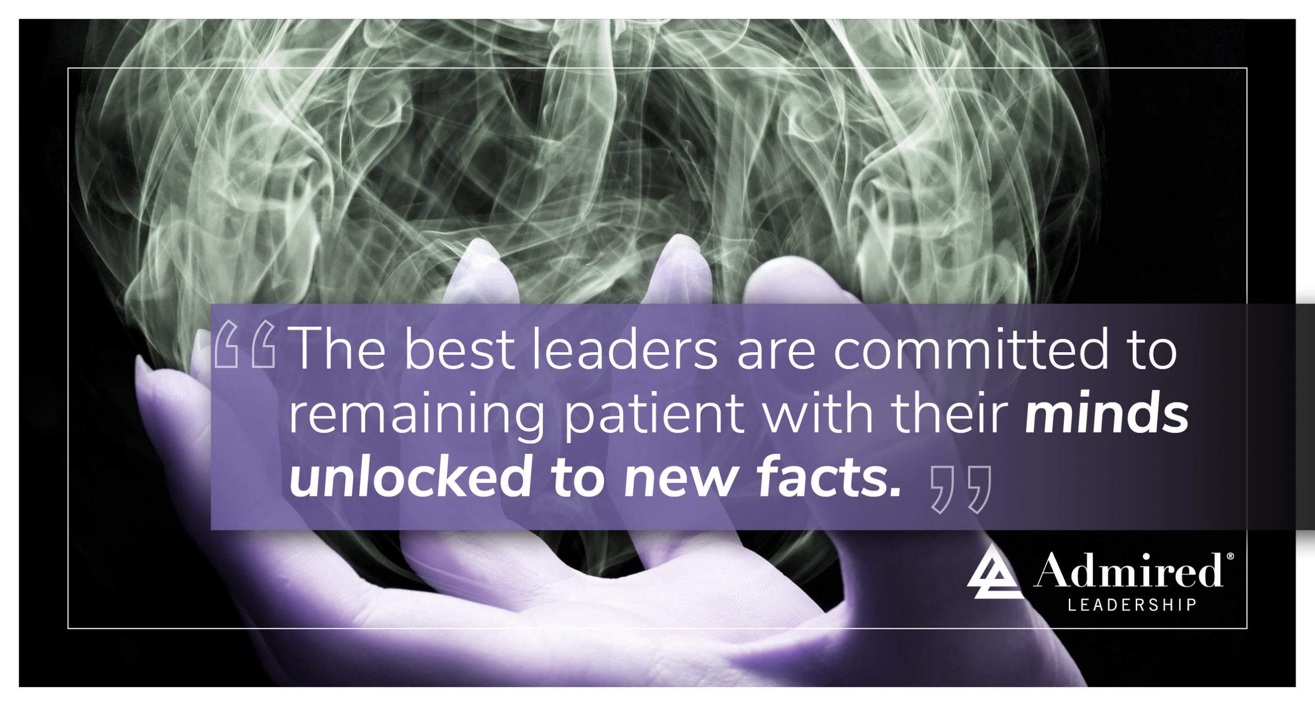 Patience or Stubbornness?