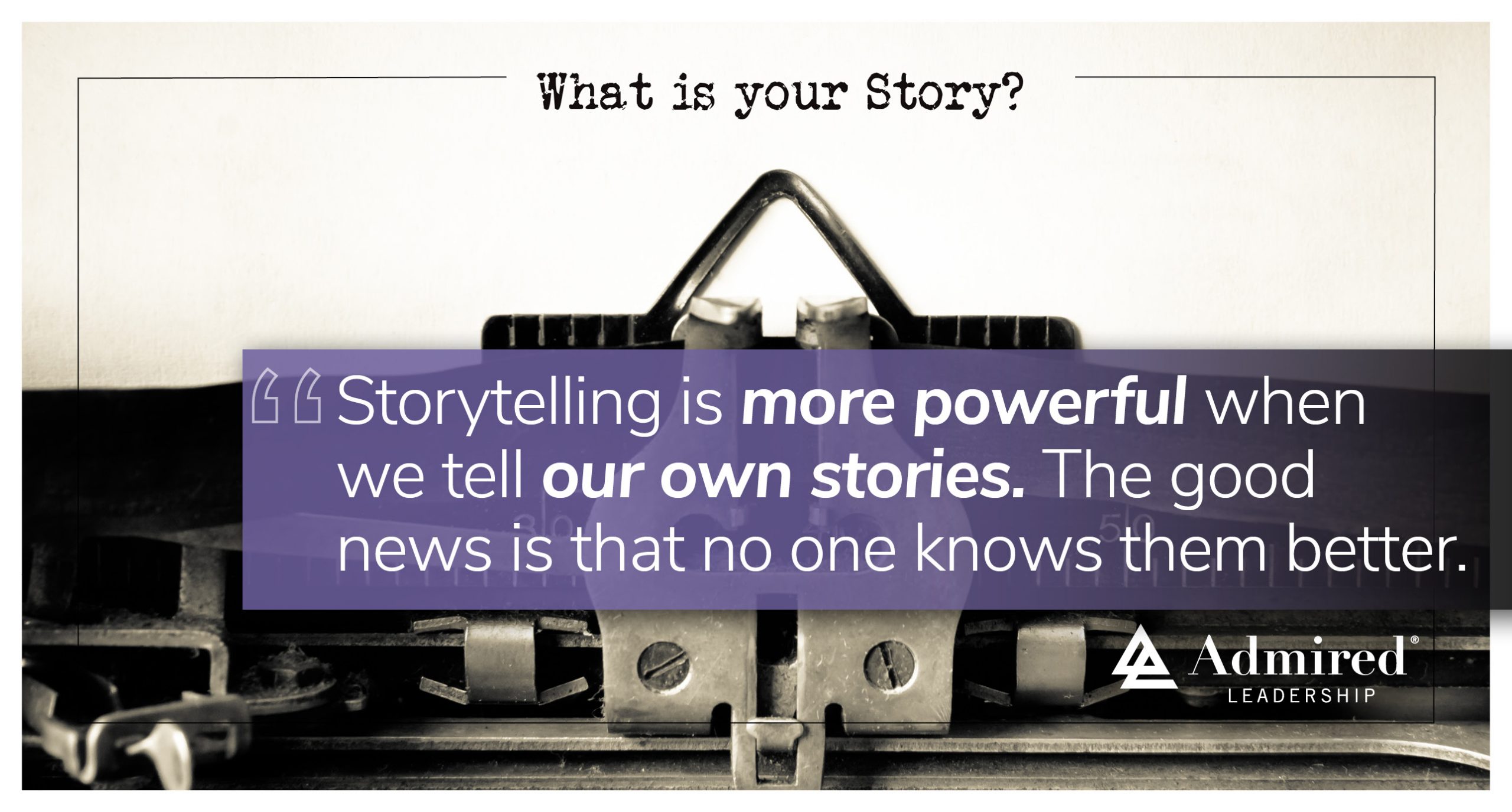 Stop Telling Other People’s Stories