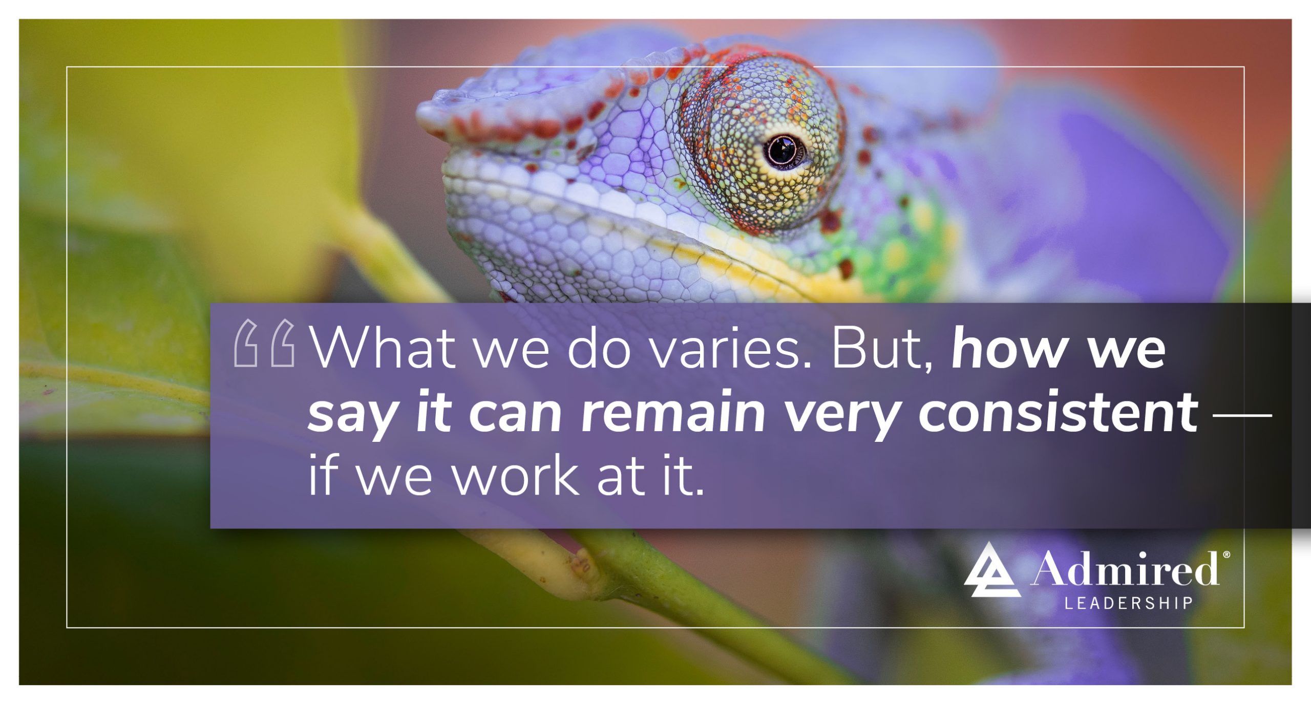 Credibility Depends on a Consistent Style