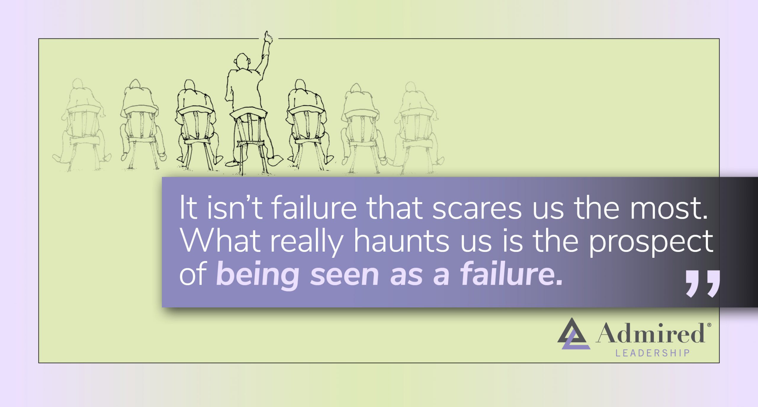 Our Greatest Fear Is Looking Bad in the Eyes of Others