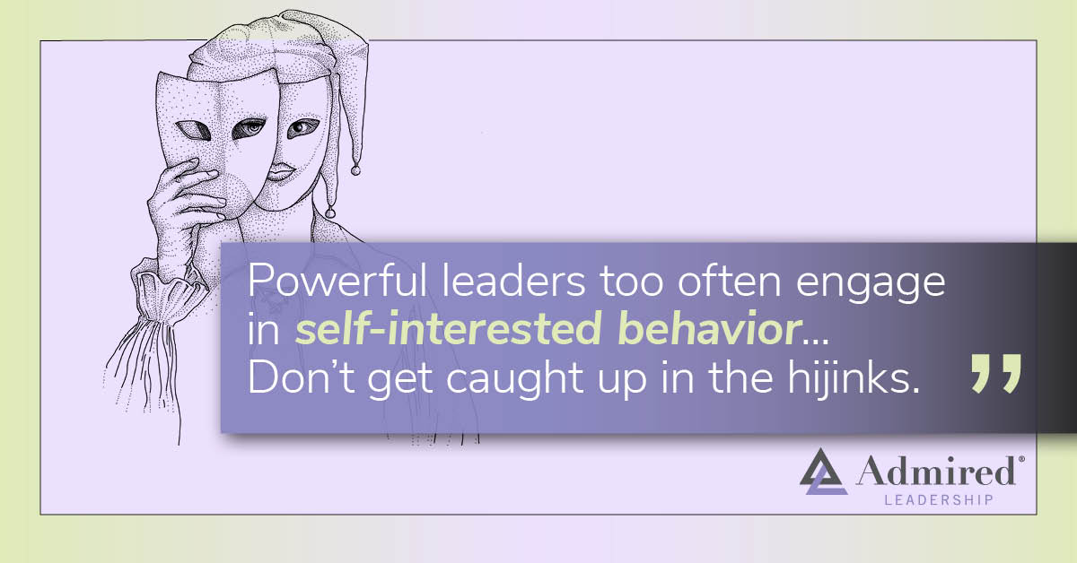 When Someone Benefits From the Problem