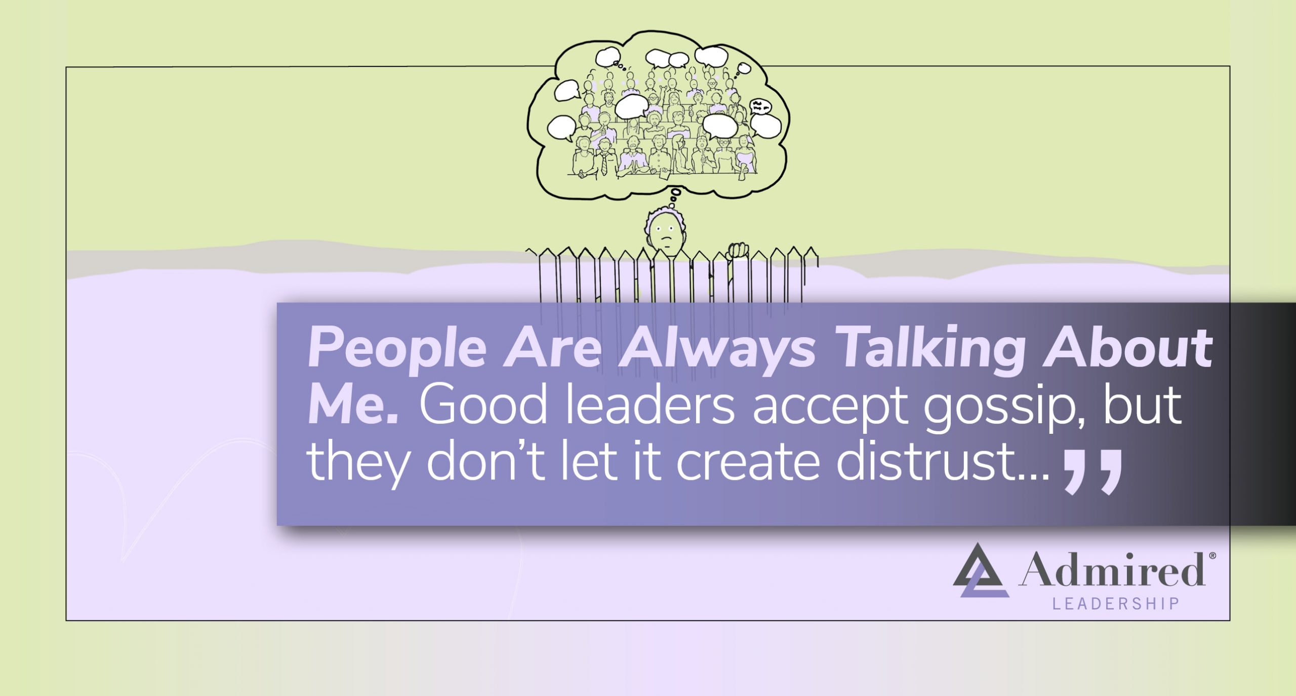 People Are Always Talking About Me