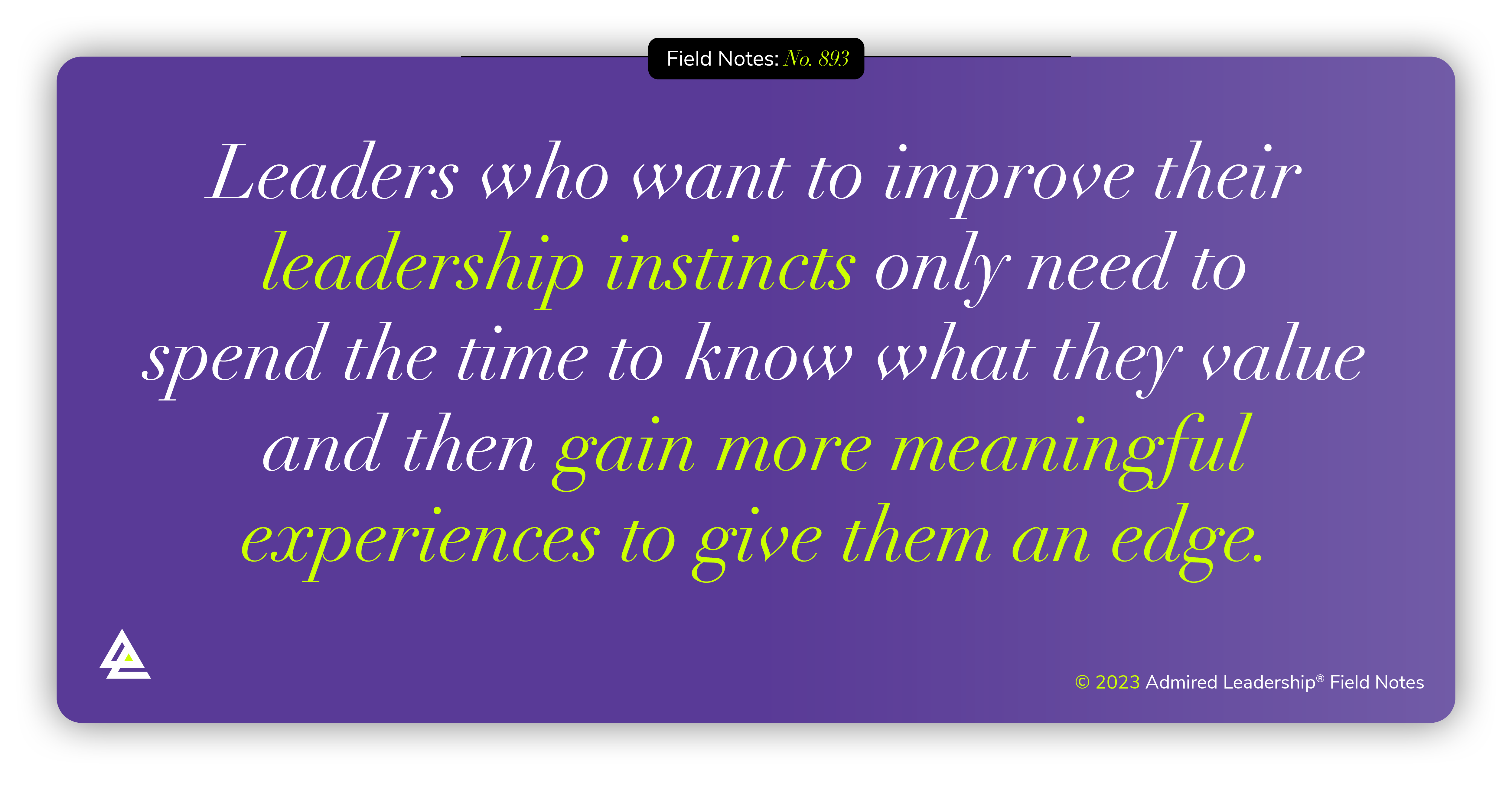 Where Do Leadership Instincts Come From? – Admired Leadership