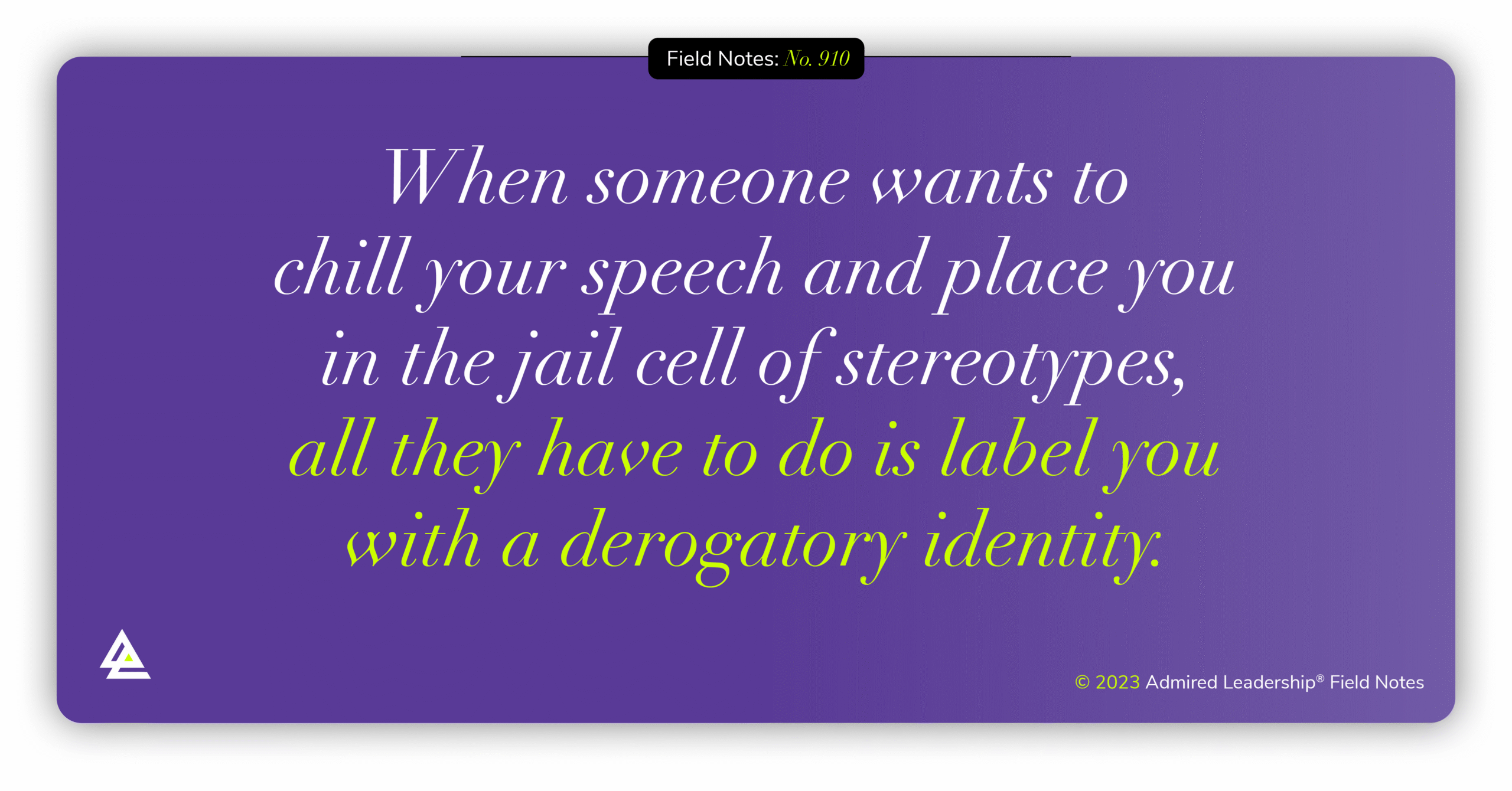 Words That Are Designed to Silence