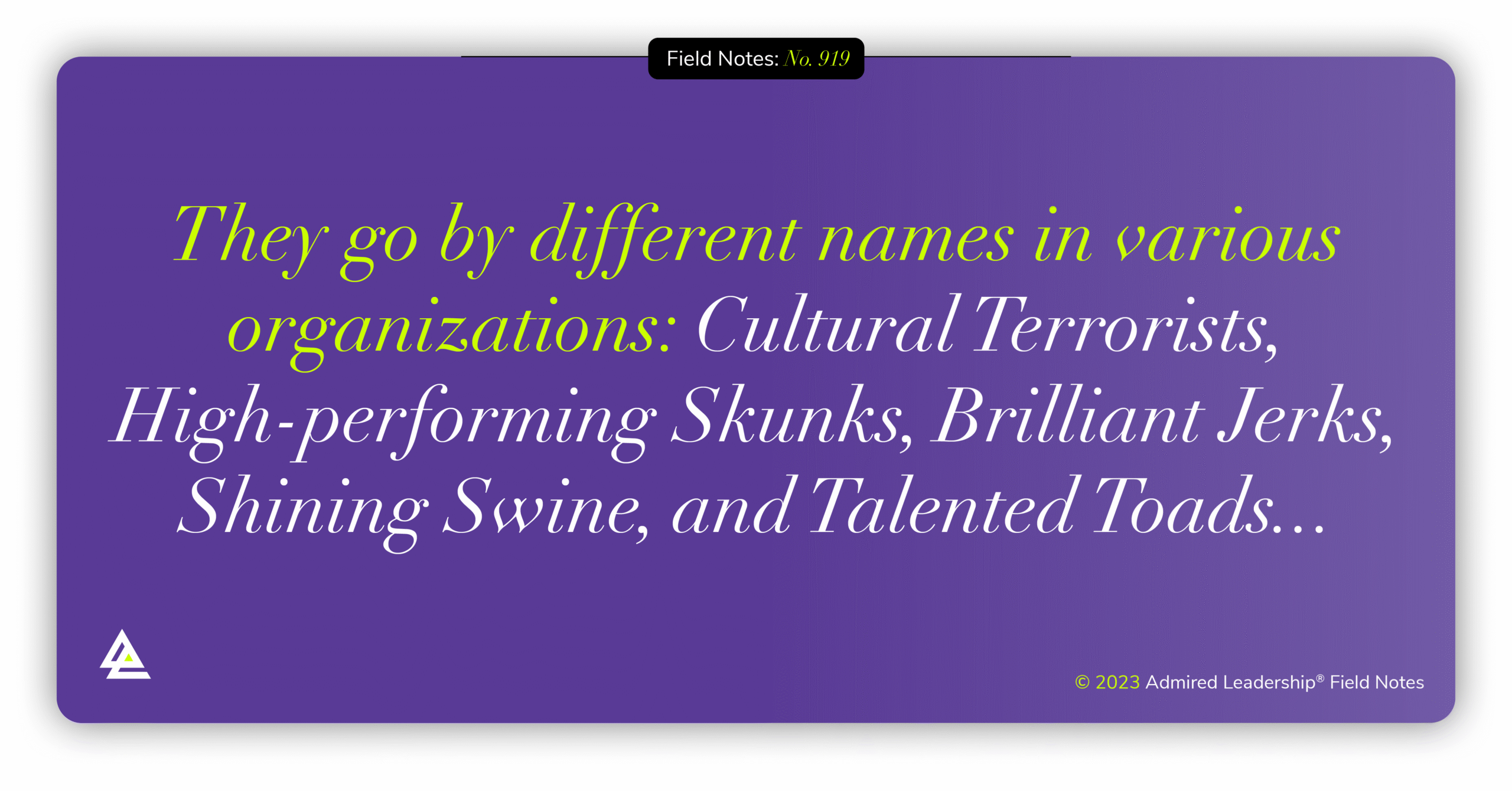 How Leaders Help to Create Brilliant Jerks