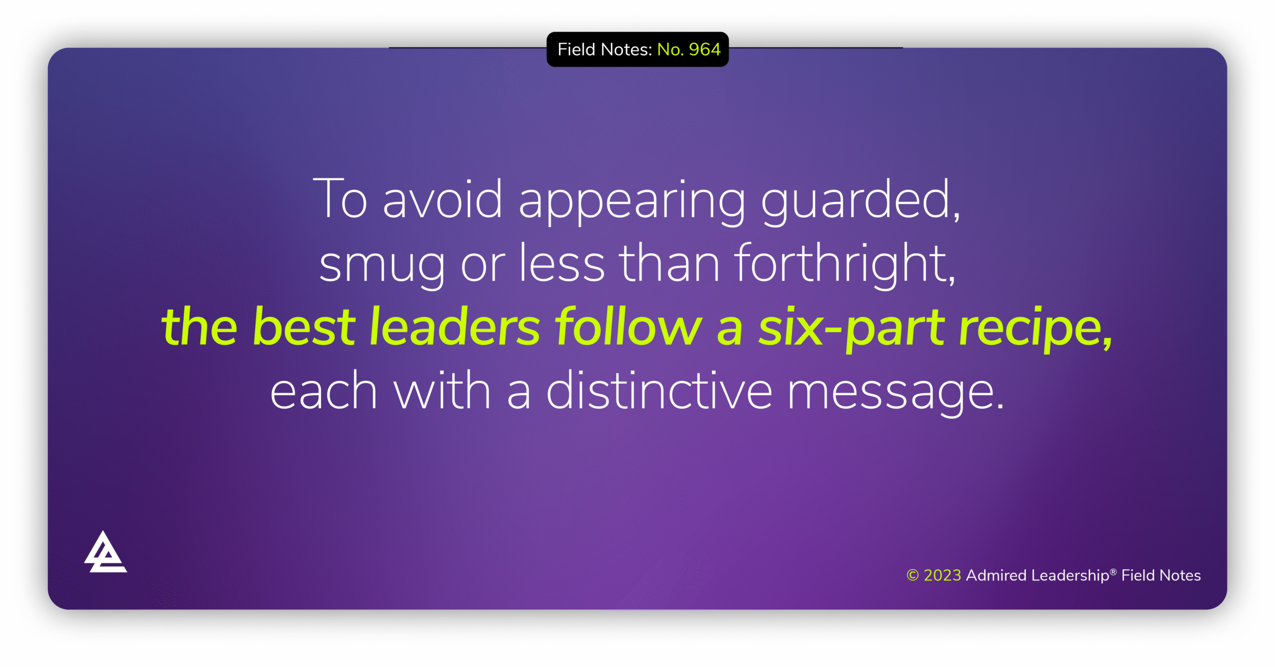 Communicating Honestly in Times of Uncertainty