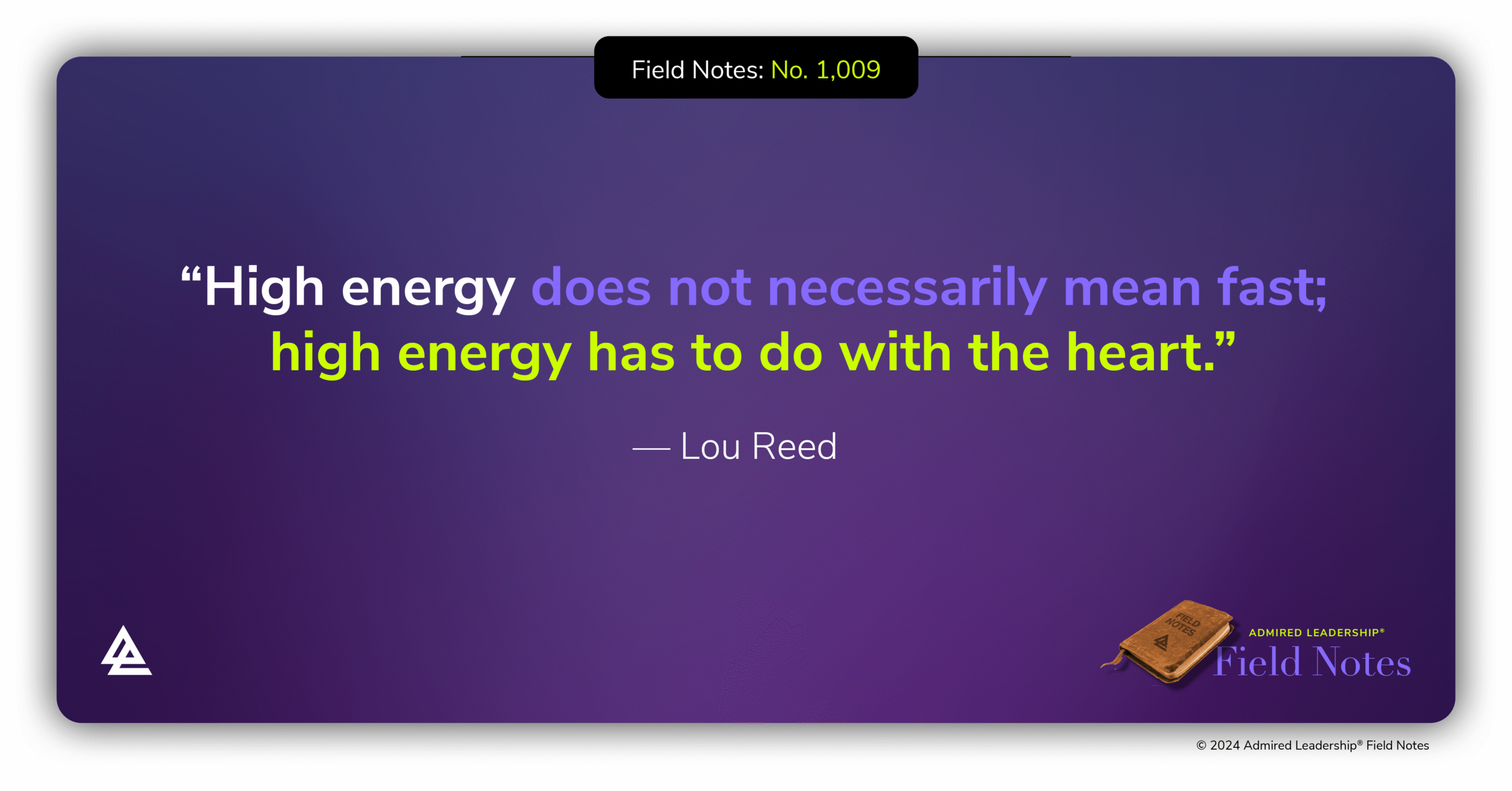 The Upside of Boundless Energy