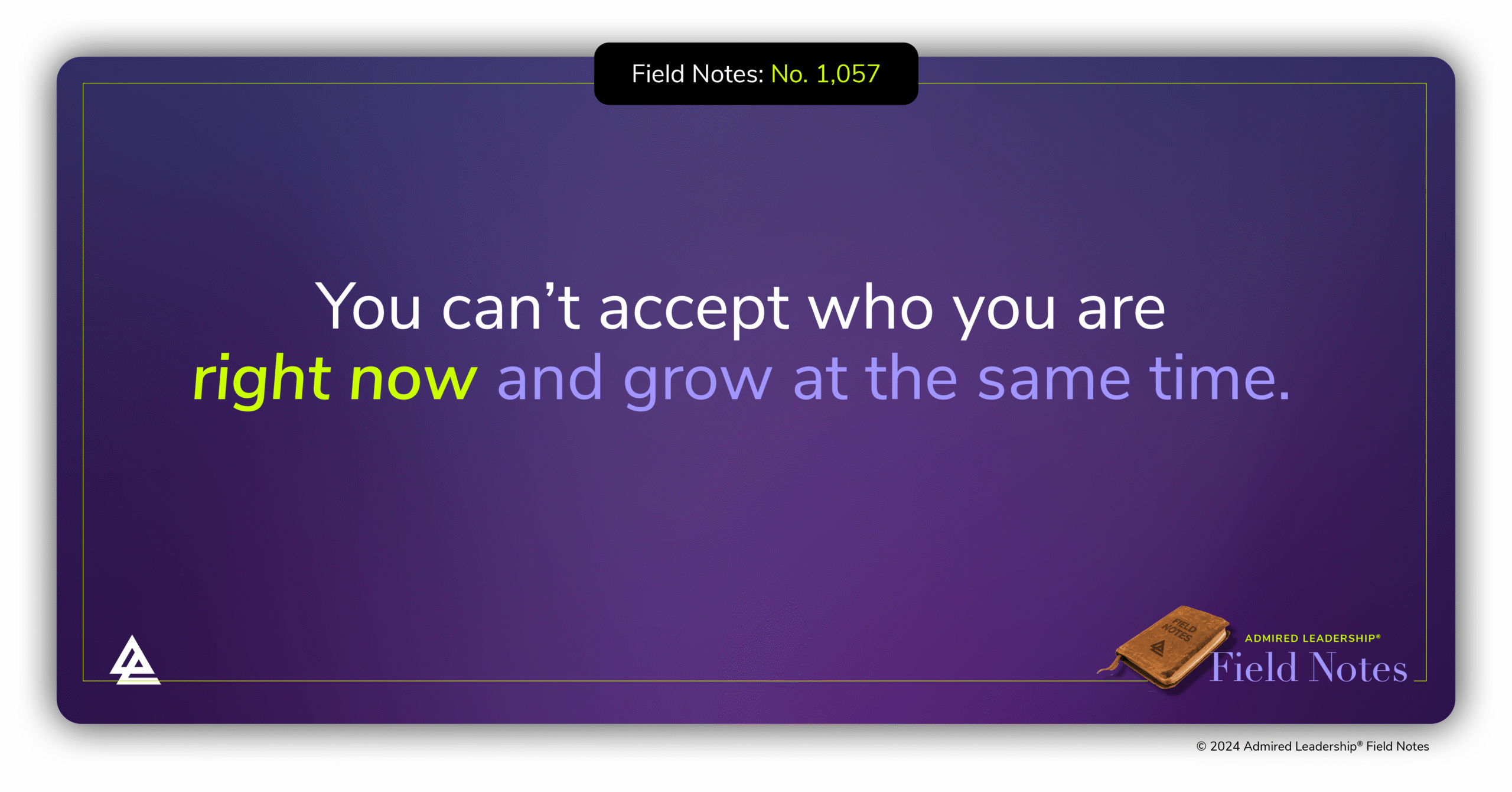 Liking Yourself Too Much Can Hinder Personal Growth