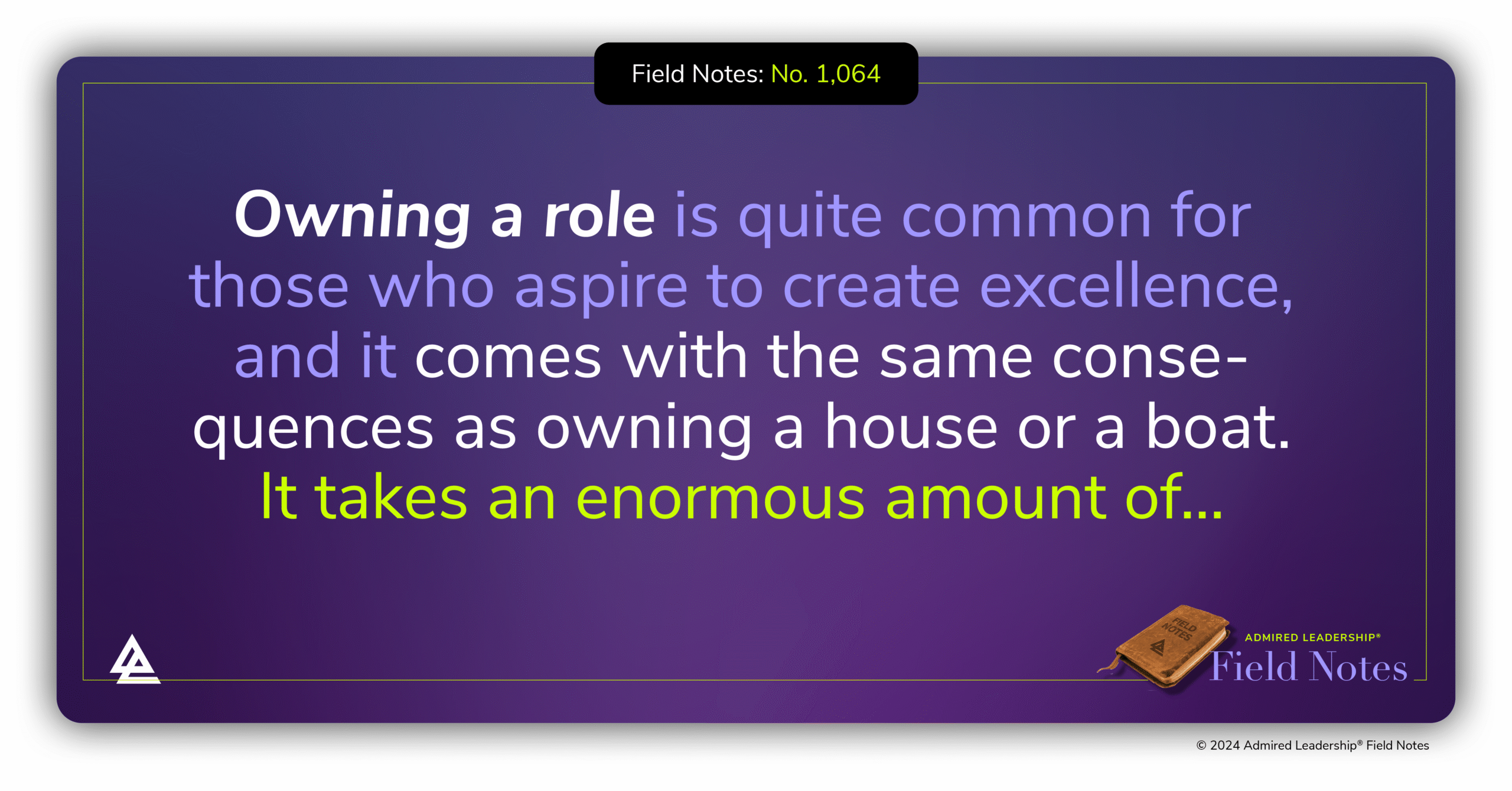 Everything You Own Owns a Piece of You, Too