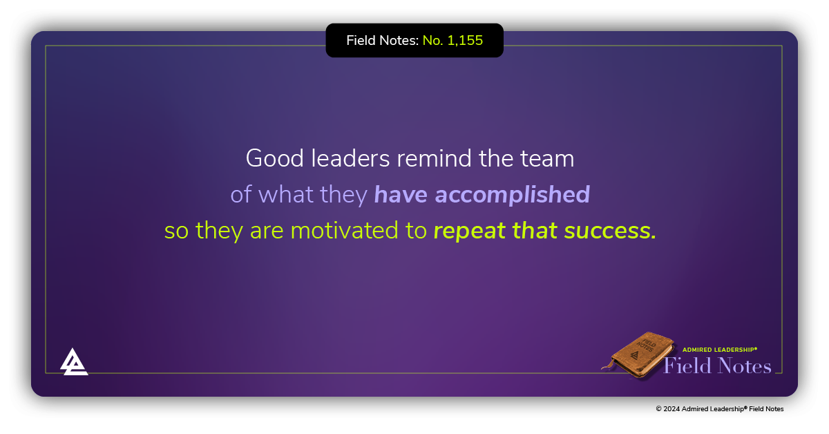 The Importance of Retelling Stories of Success