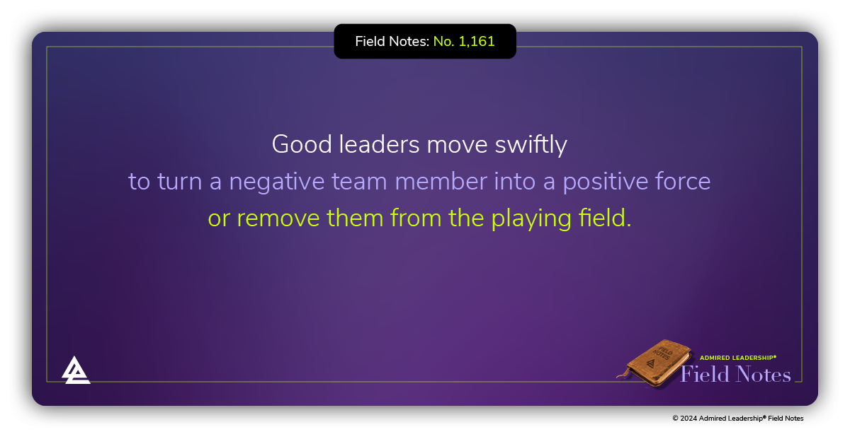 Good Apples in a Bad Barrel