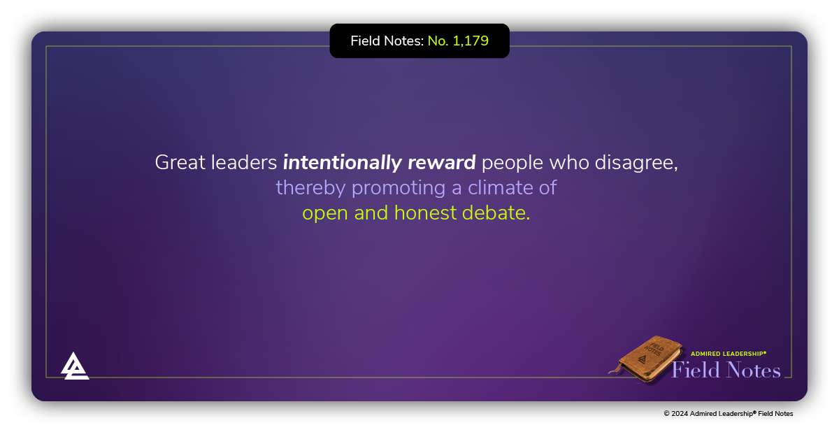 Rewarding Disagreement