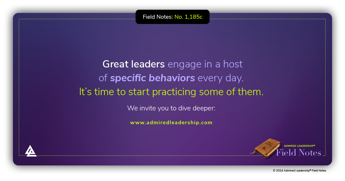 On Developing Leadership Character