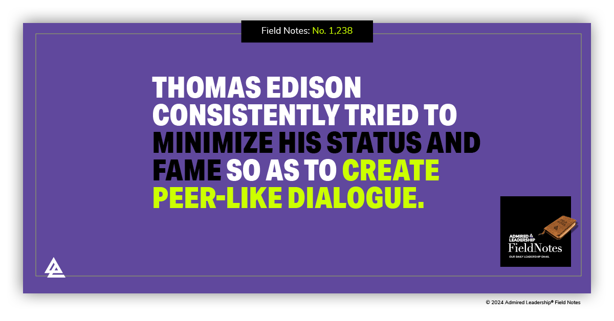 Thomas Edison and the Power of Team Laughter