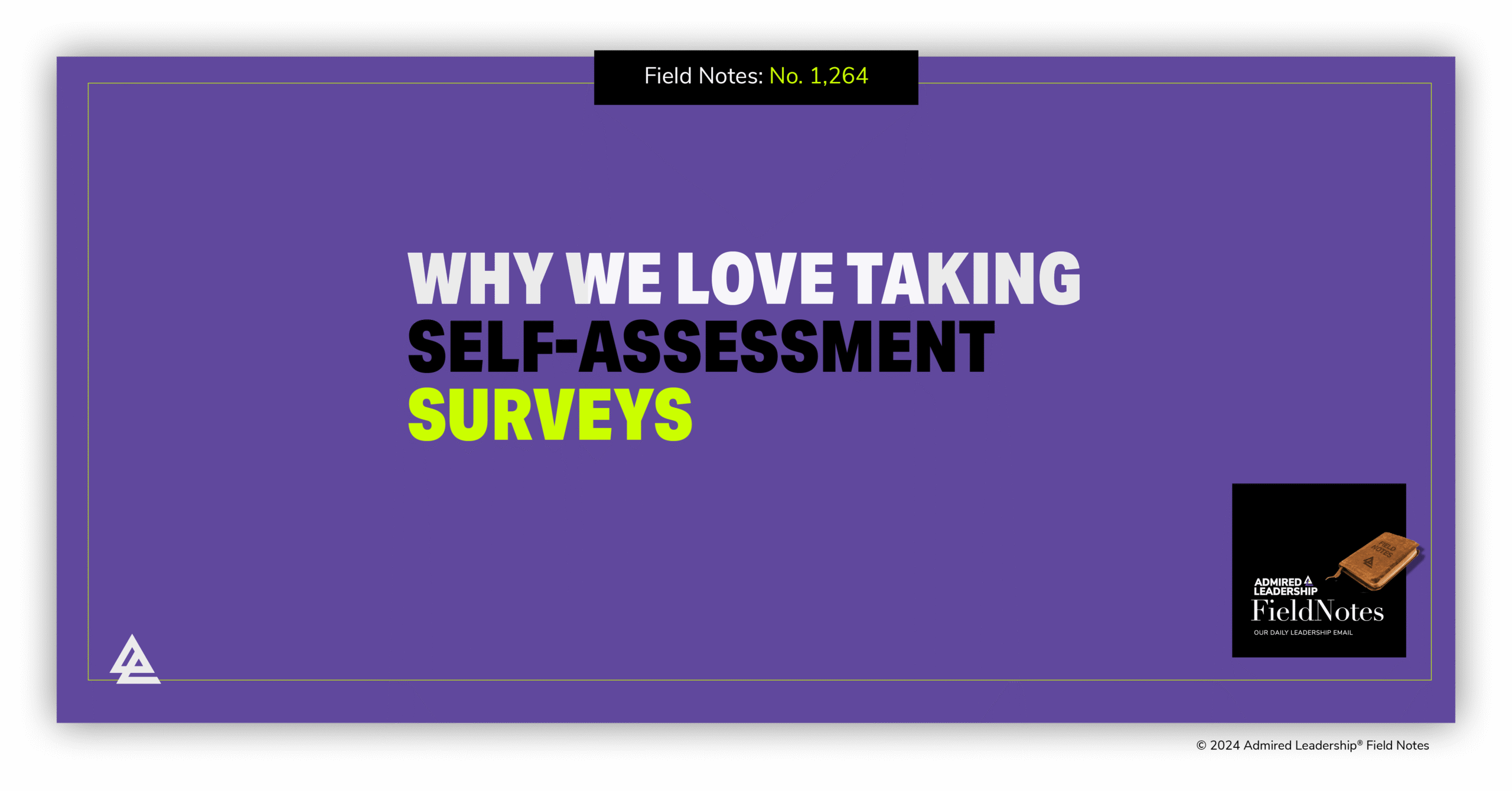 Why We Love Taking Self-Assessment Surveys