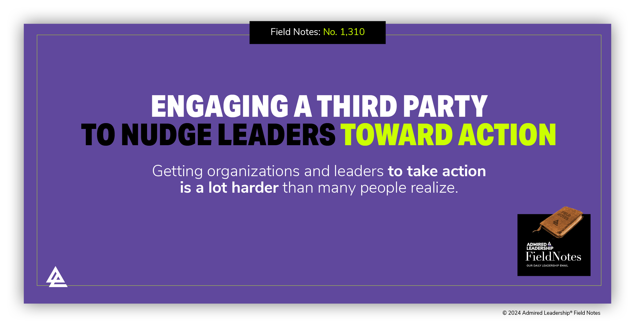 Engaging a Third Party to Nudge Us Toward Action