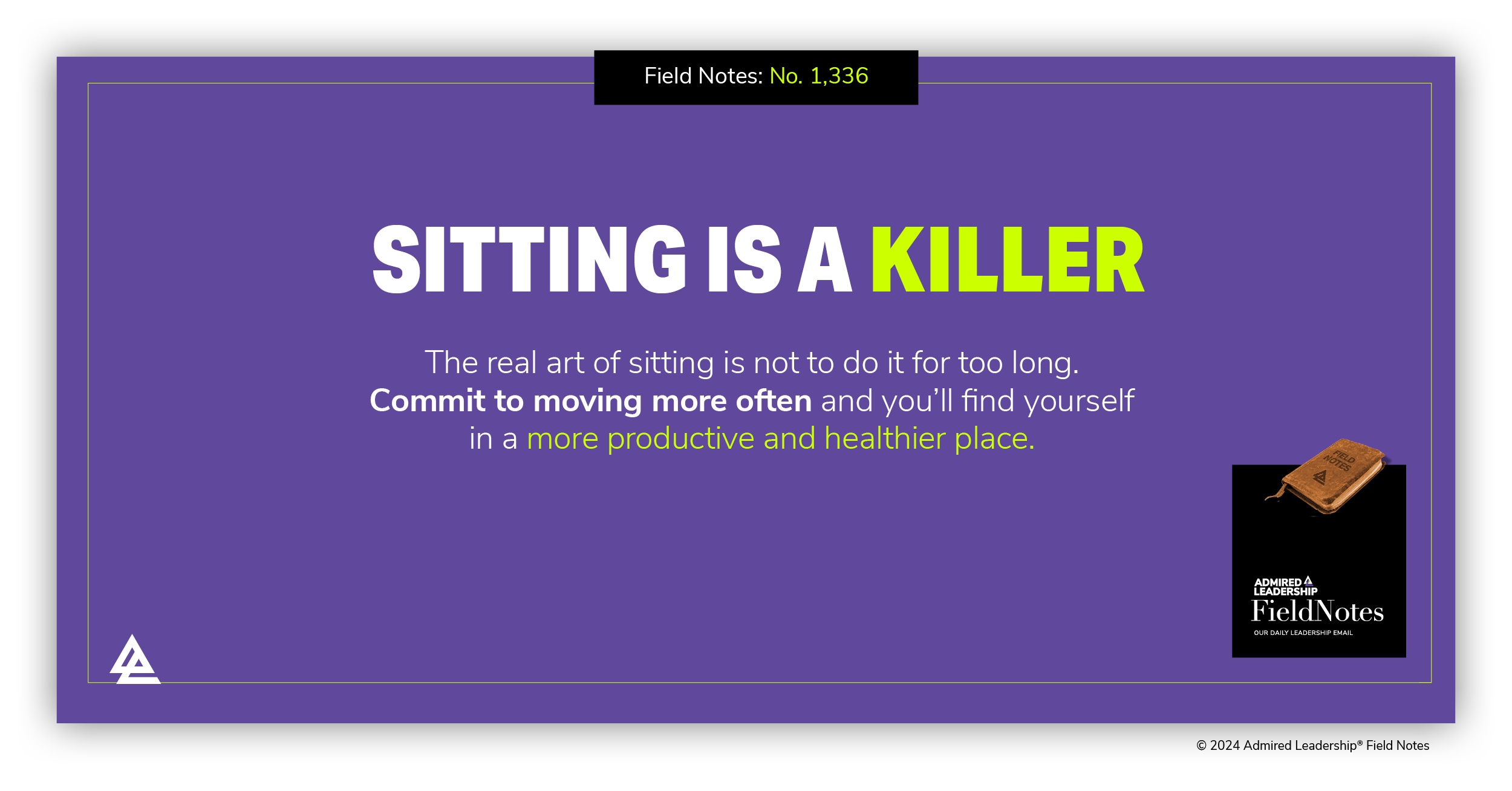 What’s Your Strategy for Sitting All Day?