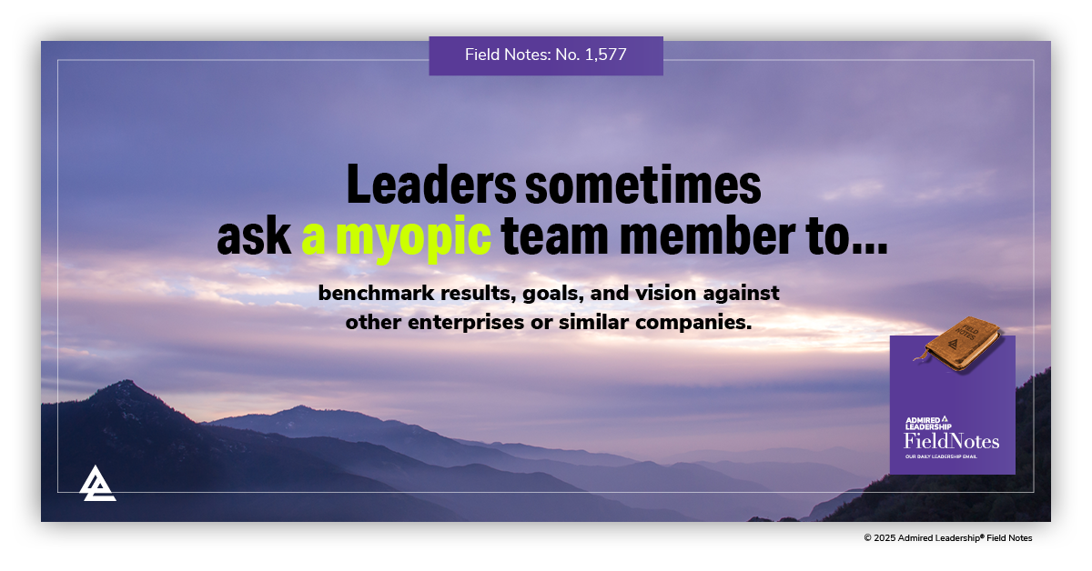 Team Members Who Only See the Small Picture