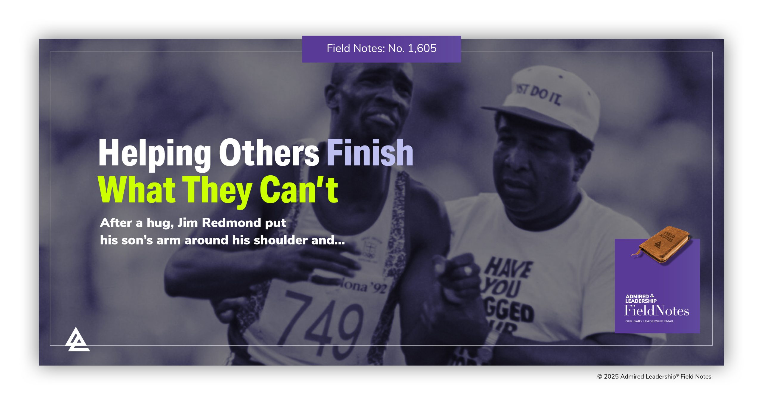 Helping Others Finish What They Can’t