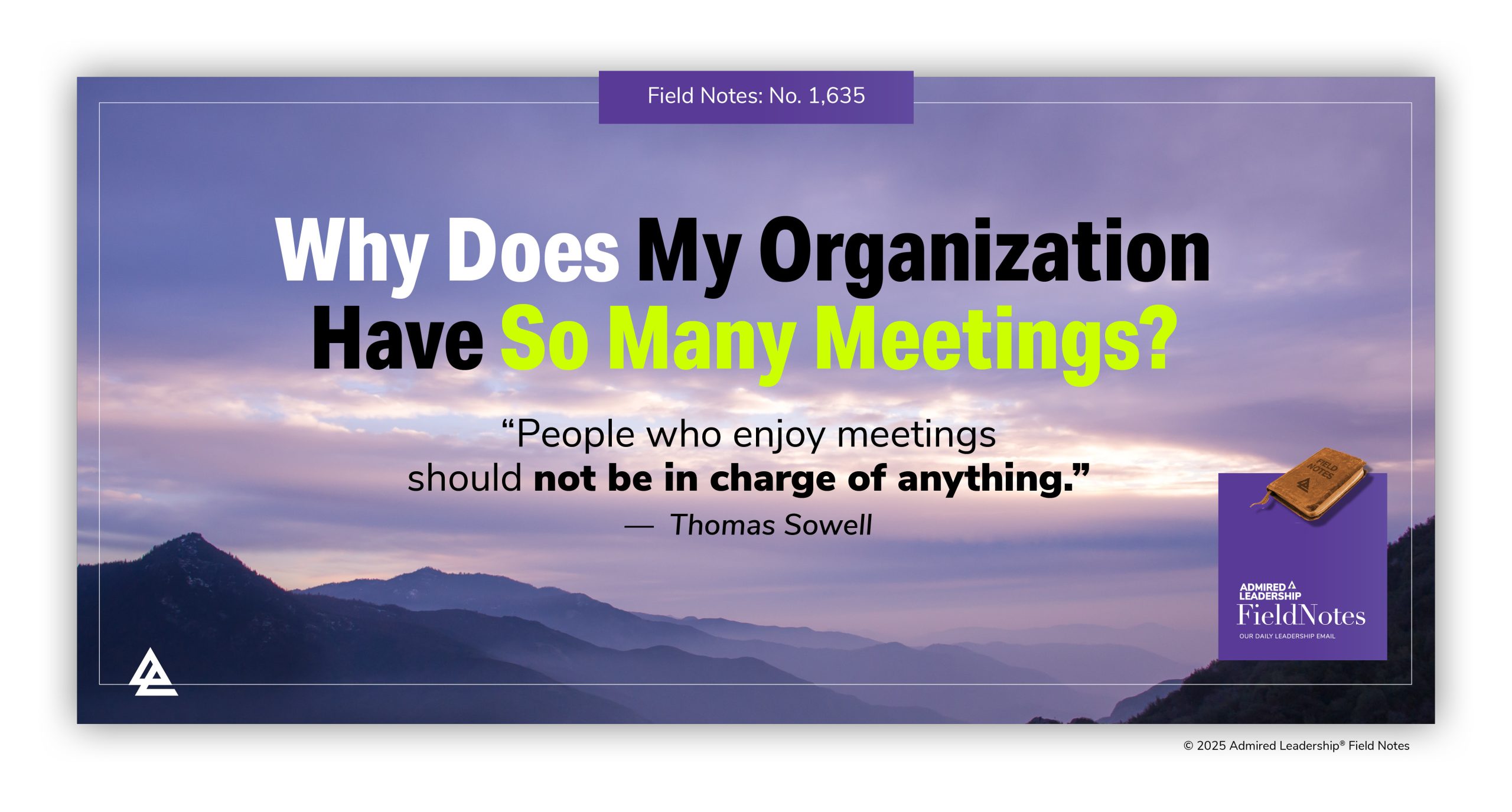 Why Does My Organization Have So Many Meetings?