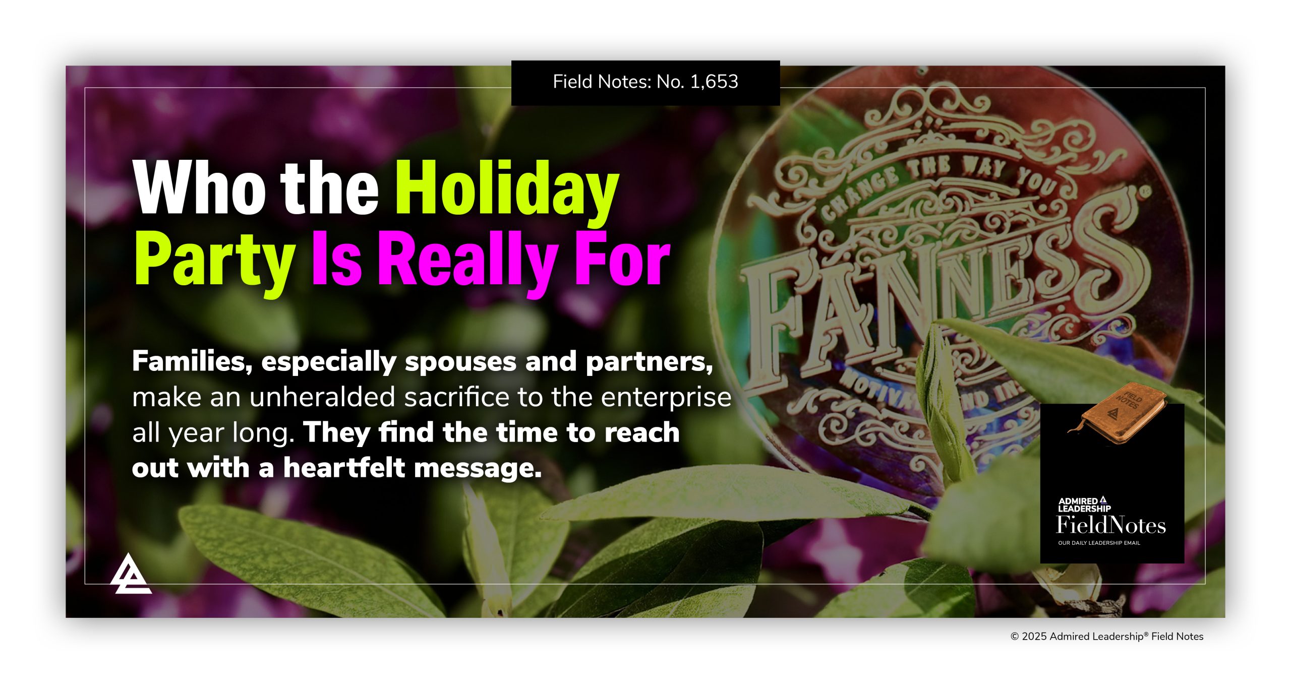 Who the Holiday Party is Really For