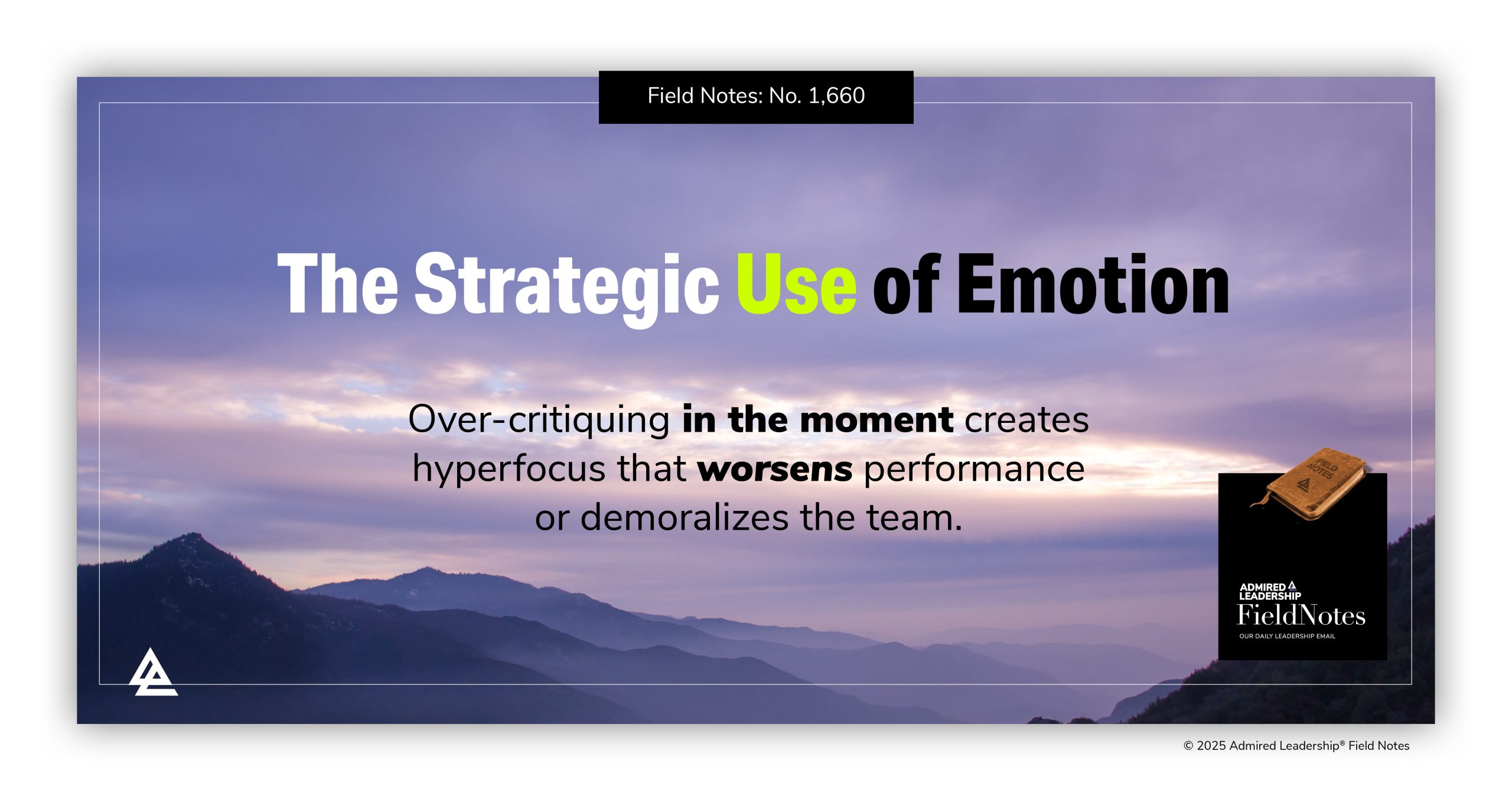 The Strategic Use of Emotion