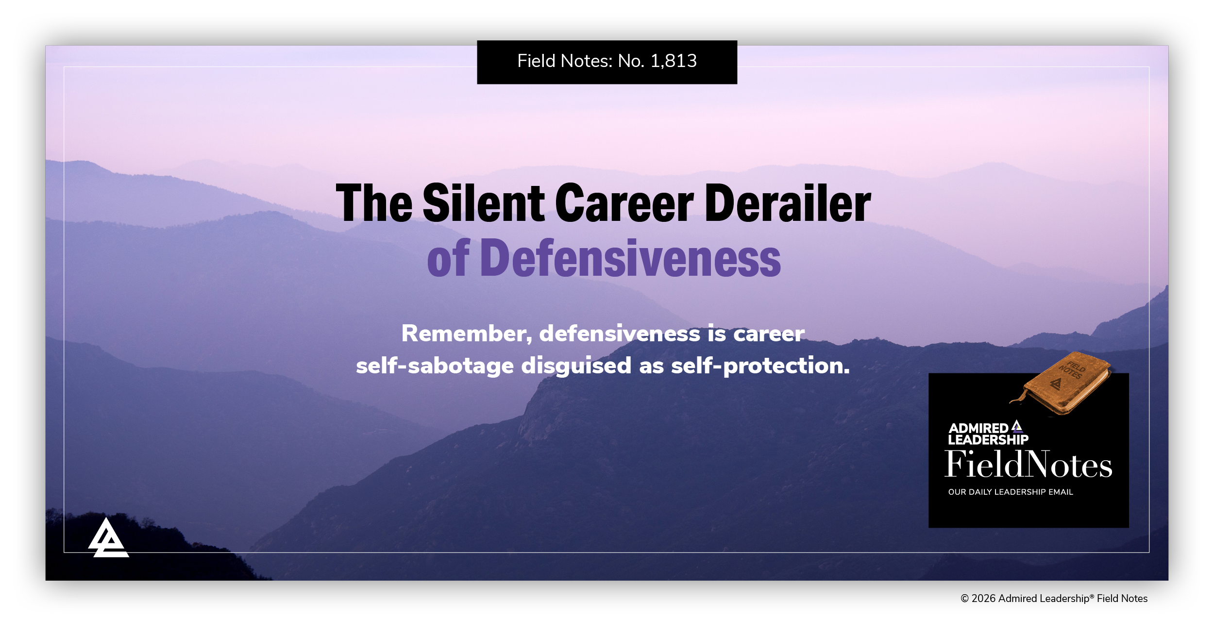 The Silent Career Derailer of Defensiveness